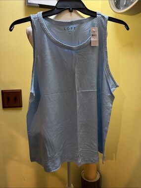 NWT Loft rope trim cami tank top.